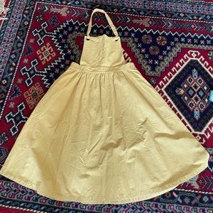 Yellow Apron Dress